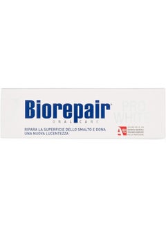 Biorepair : "Pro White" Whitening Toothpaste with microRepair - 2.5 Fluid Ounce (75ml) Tubes (Pack of 2) [ Italian Import ]  - Image 3