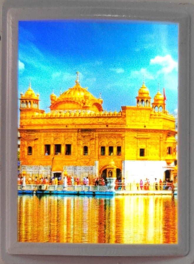 Vils Amritsar Golden Temple (Sri Harmandir Sahib) Divine Holy Blessing Glow Light Lamp with Plug (Small Size) - Image 2