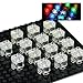 Pamvava Light Up Bricks Accessories Kits 2x2 Classic Transparent LED Light Brick Pack 14 Pieces Parts Building Blocks Set Toys - Image 2