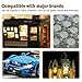 Pamvava Light Up Bricks Accessories Kits 2x2 Classic Transparent LED Light Brick Pack 14 Pieces Parts Building Blocks Set Toys - Image 3