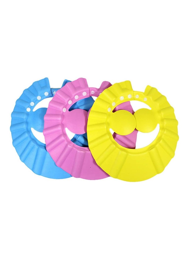 ericotry Pack Of 3 Baby Bathing Shower Cap  - Image 1