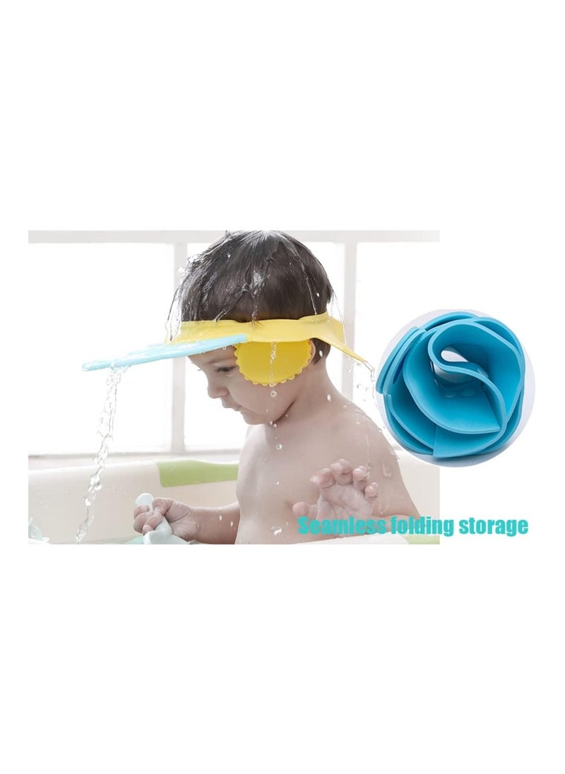 ericotry Pack Of 3 Baby Bathing Shower Cap  - Image 5