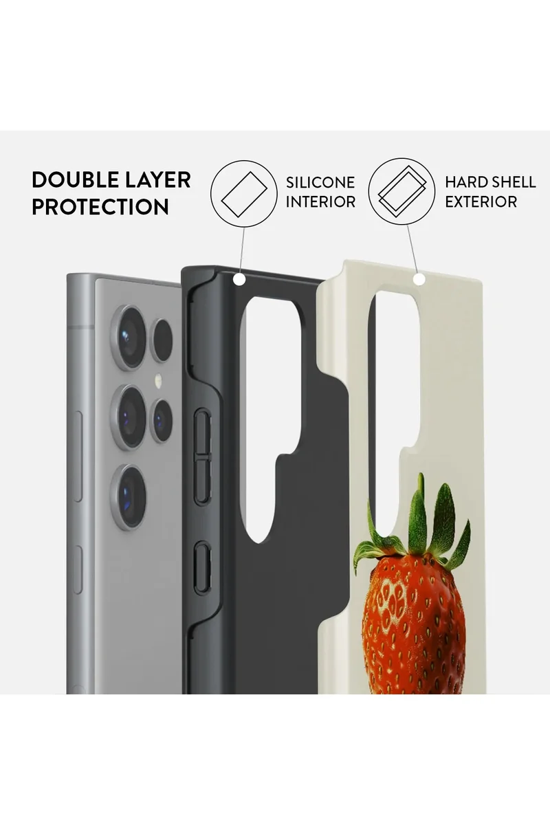 بورجا جراب سامسونج جالاكسي إس  ألترا لحماية الشاشة والكاميرا بطباعة عصرية