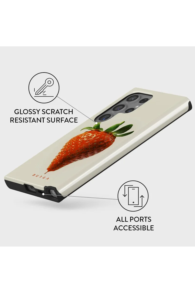 Burga multicolour Samsung Galaxy S24 Ultra Case - Juicy For Screen & Camera Protection Printed Case  | Best Price UAE