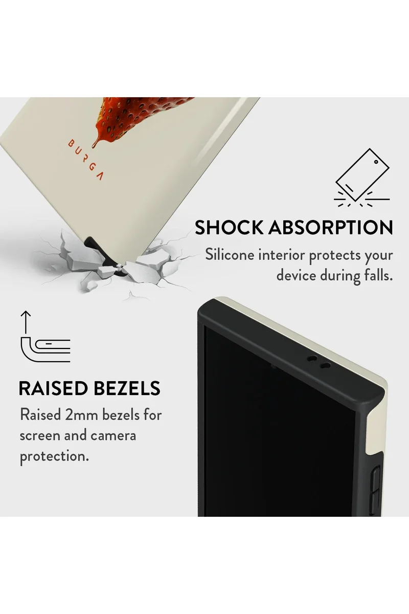 Burga multicolour Samsung Galaxy S24 Ultra Case - Juicy For Screen & Camera Protection Printed Case  | Best Price UAE