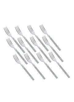 Dania Japanese stainless steel fork set, 12 pieces  - Image 1