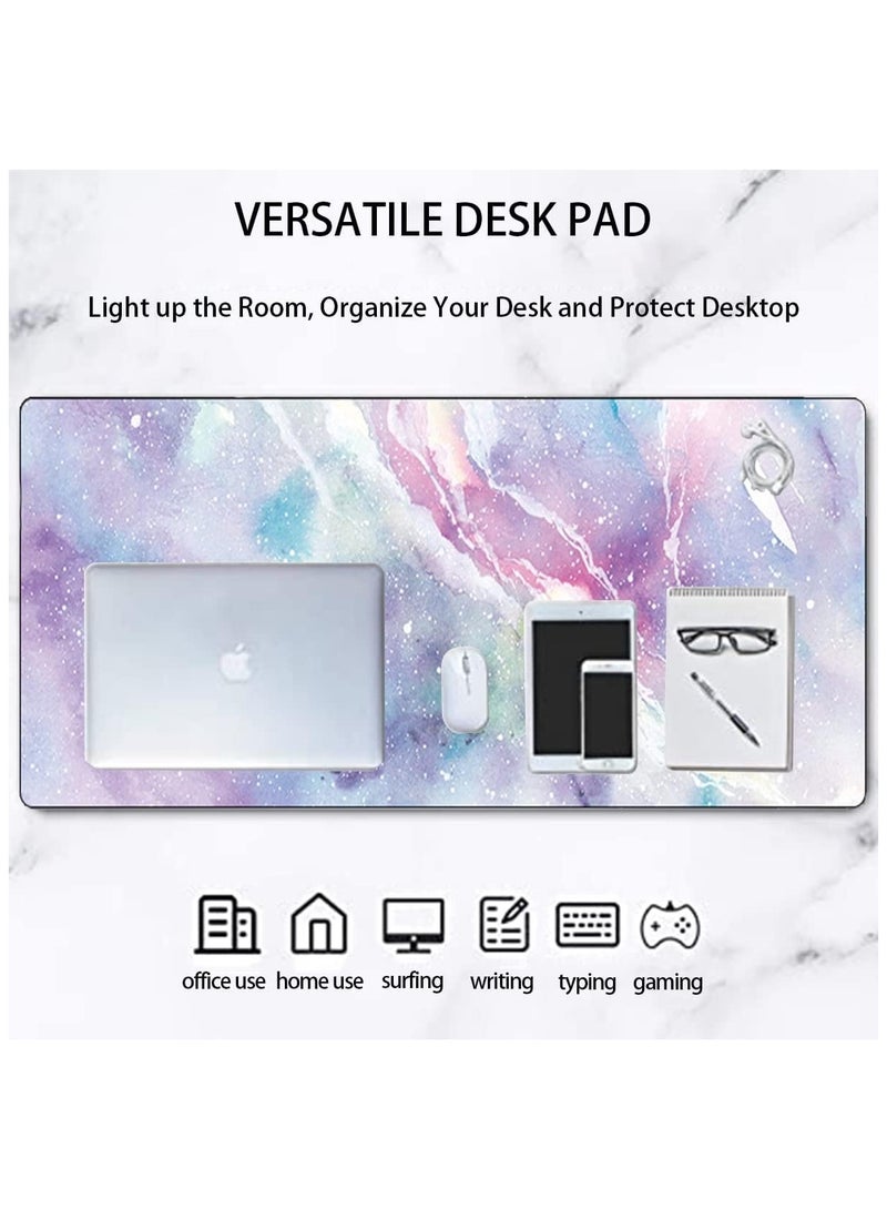 Extended Mat For Keyboard And Mouse Blue/Purple/Pink - Image 5