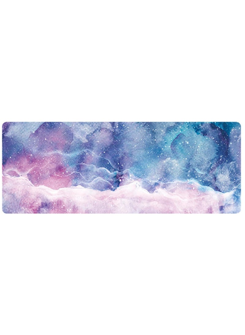 Extended Mat For Keyboard And Mouse Blue/Purple/Pink - Image 1