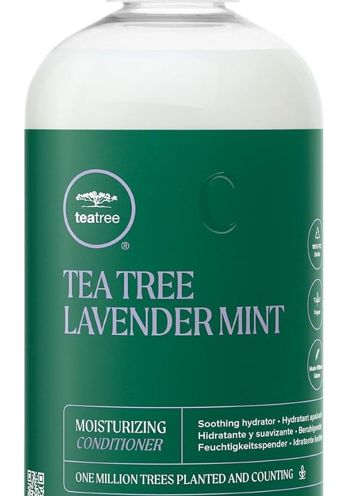 Tea Tree Lavender Mint Moisturizing Conditioner for Coarse and Dry Hair - 10.14 fl. oz. - Image 1