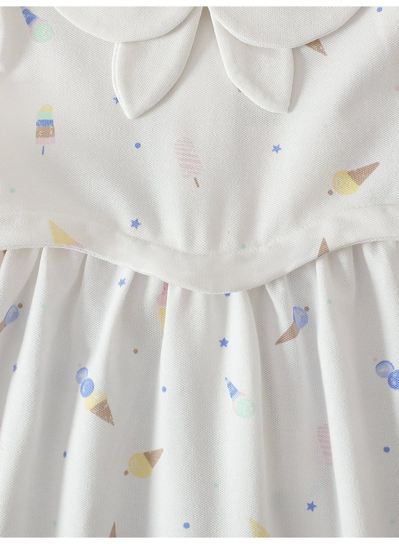 KUYEEBEAR Girls' Short Sleeve Casual A-Line Dress - Image 3