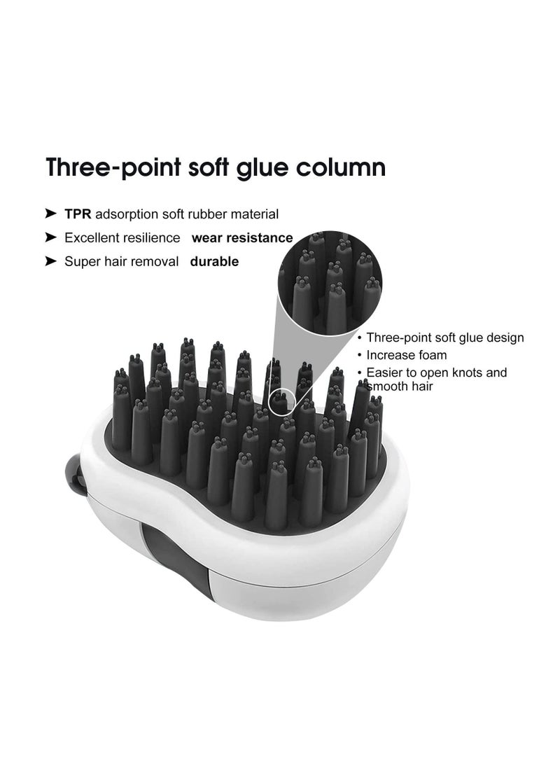 Y&D Bath Brush, Wet and Dry Soft Silicone Dog Massage Suitable for Bathing, of Short, Medium Long Haired Pets  - Image 3