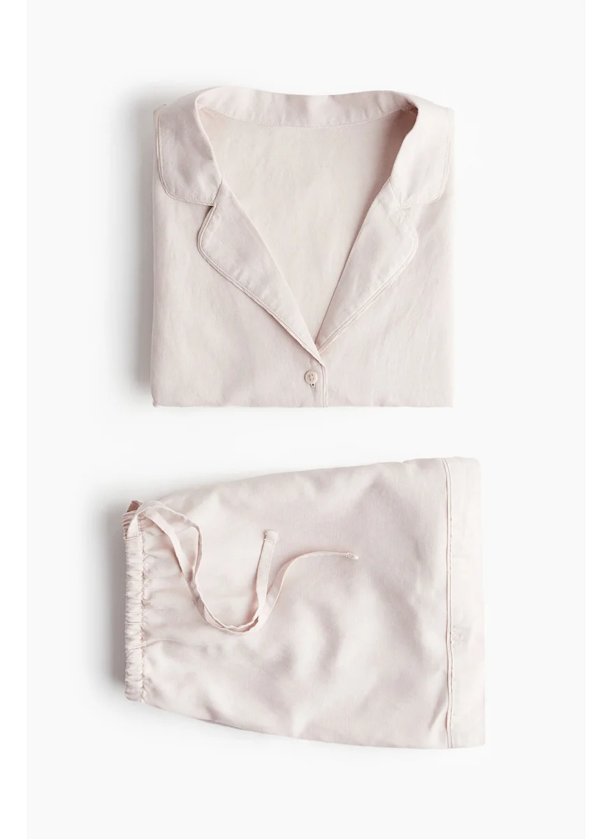 اتش اند ام Linen-Blend Pyjamas