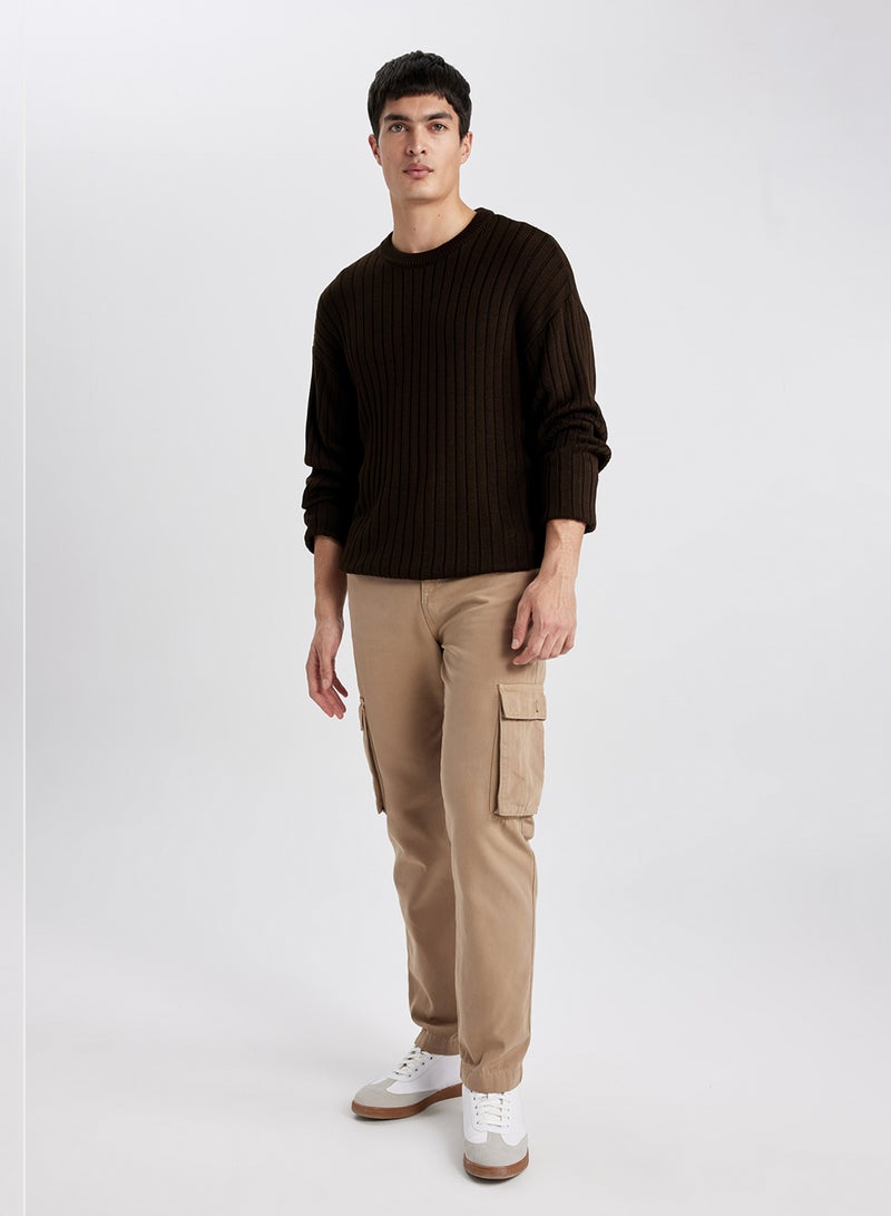 DeFacto Relax Fit Crew Neck Sweater  - Image 4