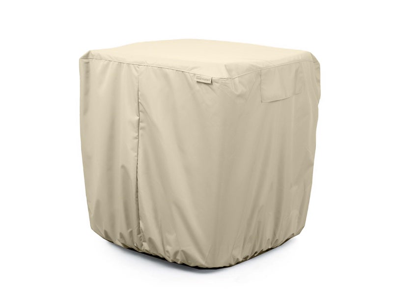 Covermates Air Conditioner Cover  Durable WeatherResistant Protection for Outdoor Units Elite 300D Polyester 24W x 24D x 30H Khaki