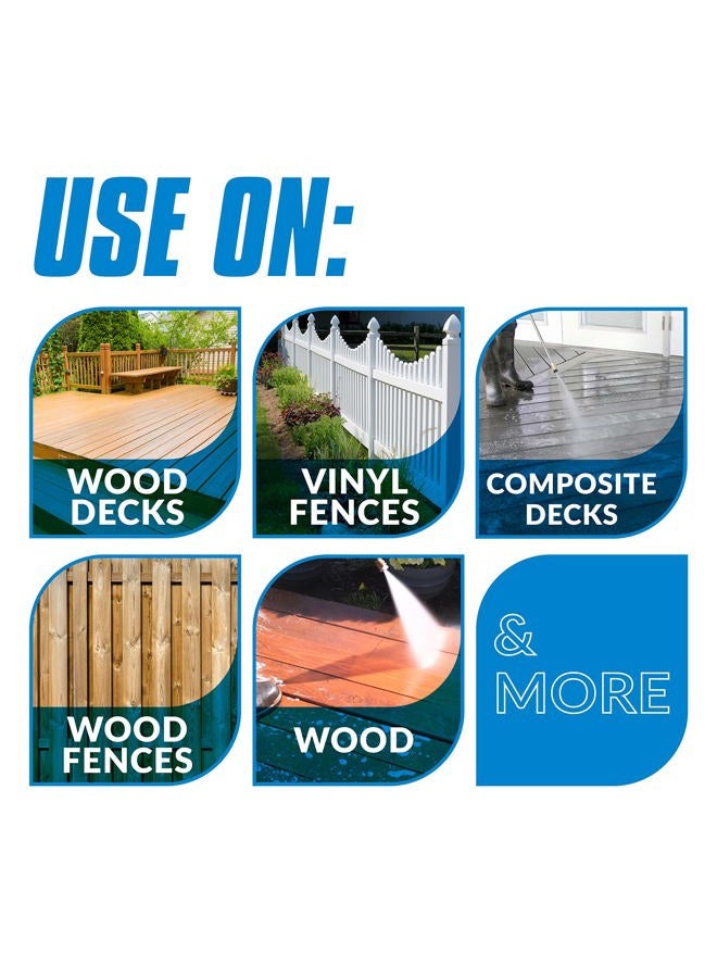 simple green Oxy Solve Deck and Fence Pressure Washer Cleaner, Colorless to Pale Straw, Unscented, 128 Fl Oz (Packaging May Vary) - Image 5