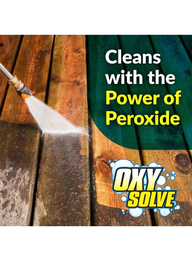 simple green Oxy Solve Deck and Fence Pressure Washer Cleaner, Colorless to Pale Straw, Unscented, 128 Fl Oz (Packaging May Vary) - Image 2