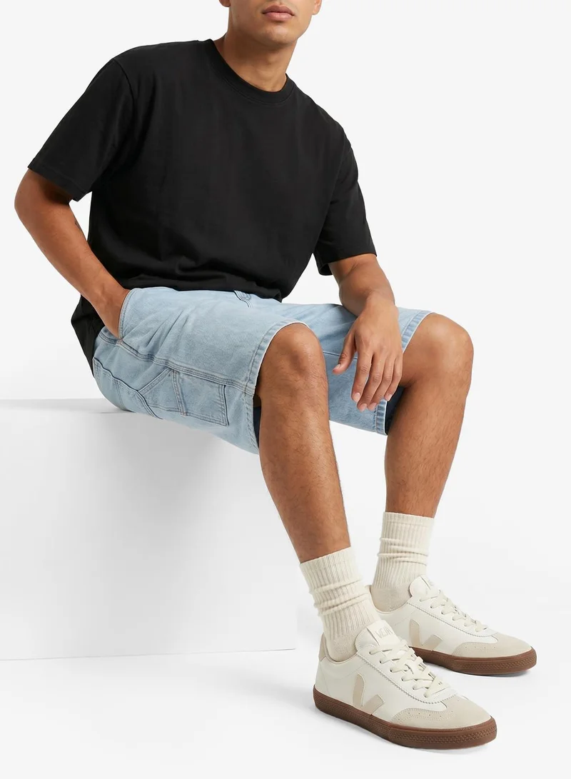 VEJA WHITE NATURAL BARK Volley Low Top Sneakers for Men | Best Price UAE