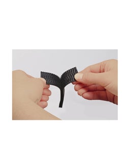 Scotch  Scotch Mount Extreme Fasteners 1inx120in (2.54cm x 3.04m), 1 set of strips (2 rolls)/pack | Holds 4.5 kg whole roll | Black color | Higher Adhesion | Multi-Surface | Easy to use | No Tools  - Image 3