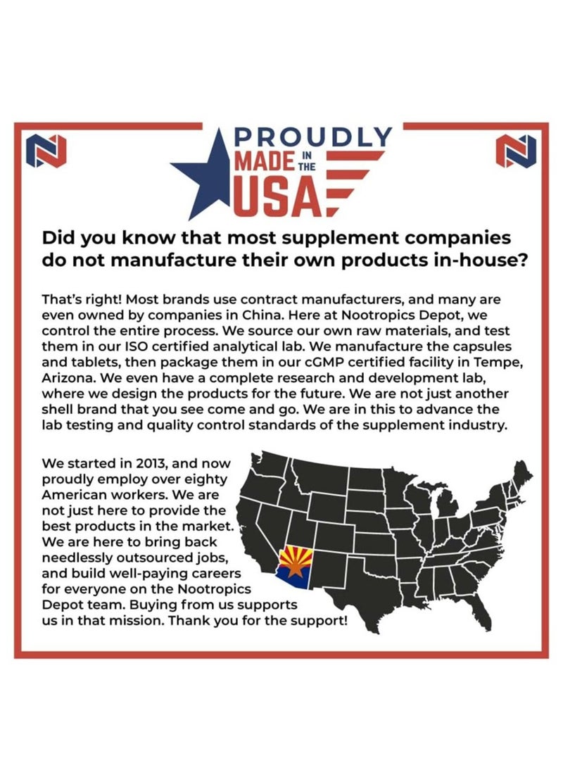 Nootropics Depot KSM 66 300MG 180CT - Image 4