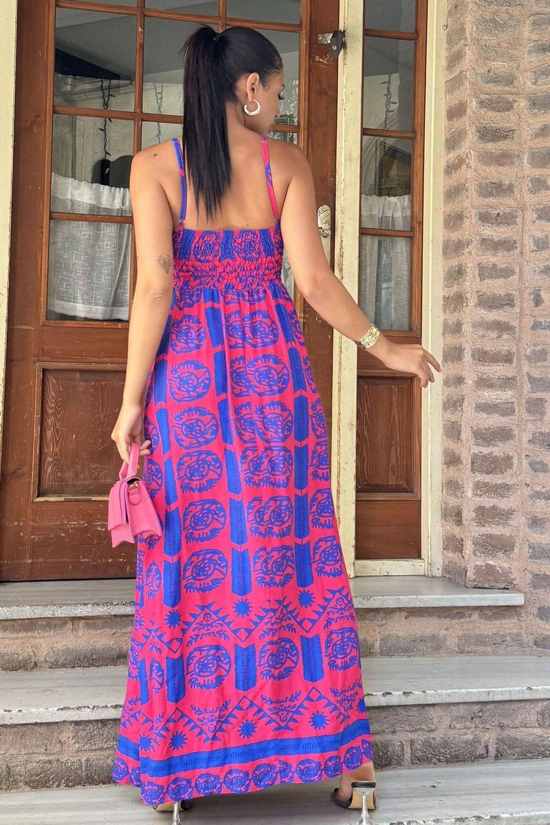 Weshaya Dress Women Fuchsia - Image 5