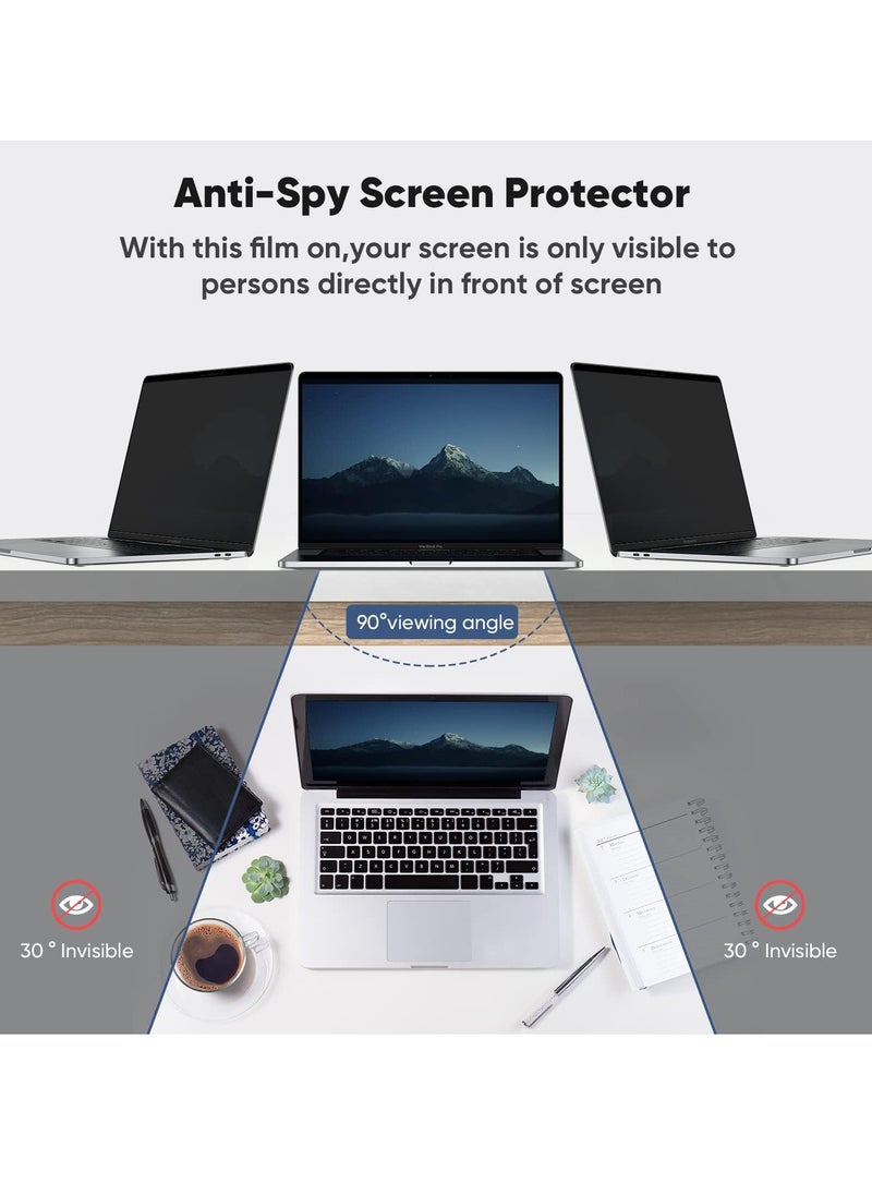 Magnetic Privacy Screen Protector Compatible with MacBook Pro 14 Inch (2021-2024, M1, M2, M3,M4), Removable Anti Spy Blue Light Glare Laptop Privacy Filter for Mac Pro 14in (A2442/A2779/A2918/A2992/A3112/A3185/A3401)
