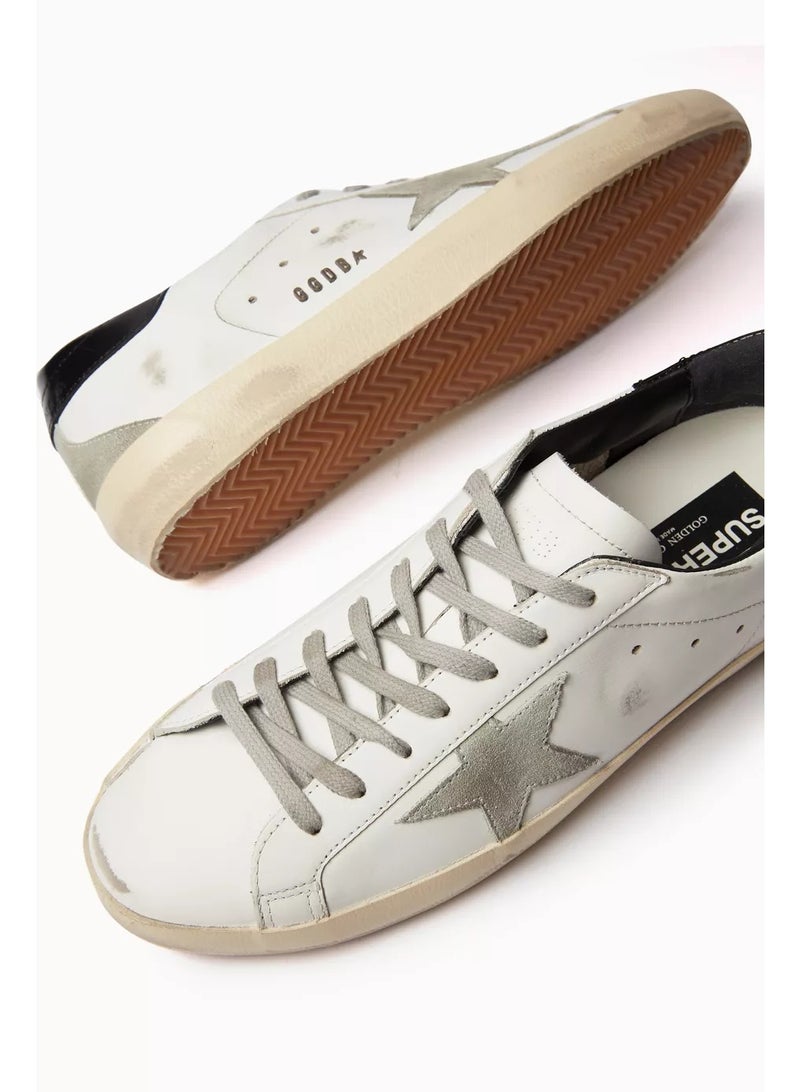 Golden Goose Super-Star Men's Leather Low-Top Sneakers - Image 5