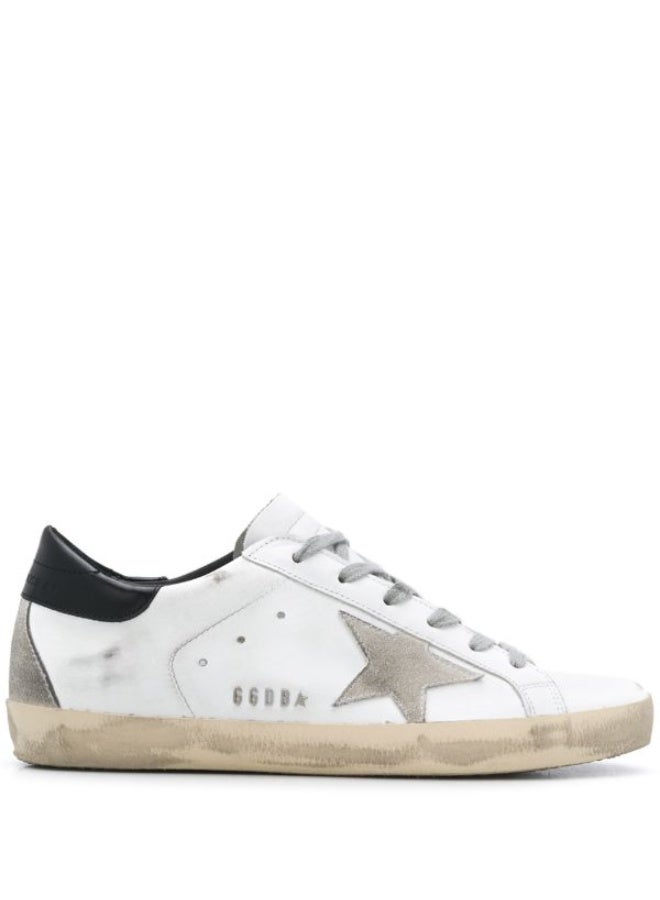 Golden Goose Super-Star Men's Leather Low-Top Sneakers - Image 1