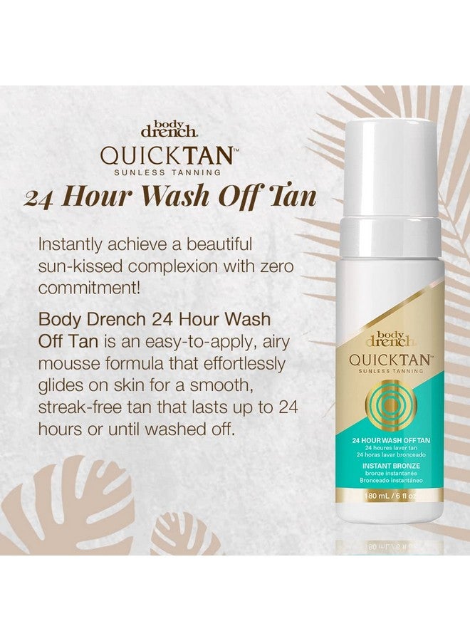Body Drench Quick Tan Sunless Tanning - 24-Hour Wash Off Tan, 6 Fl Oz - Image 2