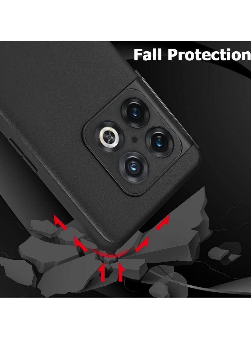 ELTRAZONE OnePlus 10 Pro 5G Case with Screen Protector - Ultra Slim Soft Silicone Liquid Case, Shockproof Full Body Protection Cover (6.7 Inch) - Image 2