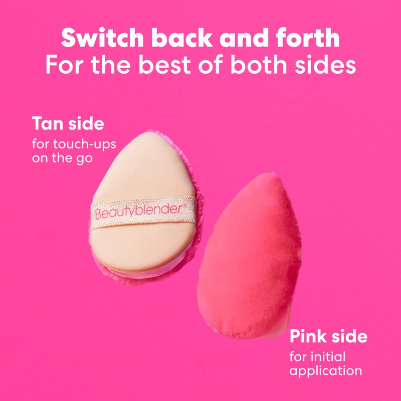 BeautyblenderÂ® | Pocket Puffâ„¢ Dual-Sided Beauty Blender Powder Puff for Setting and Baking, Reusable, Washable - Image 3