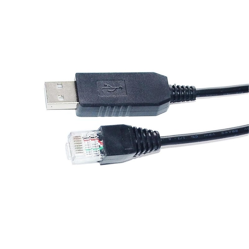 USB to RJ45 8P8C Serial Cable for MPPT Solar Charge Controller to PC 3m - Image 1