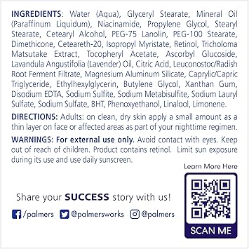 PALMER'S PALMERS SKIN SUCCESS FADE CREAM 75G NIGHT - Image 2