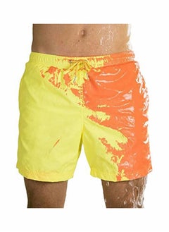 Swim Trunks, Men’s Color Changing shorts, Summer Cool Quick Dry Boardshorts with Mesh Lining Above Knee Swimwear Bathing Suits Slim Fit Quick Dry (XXL)