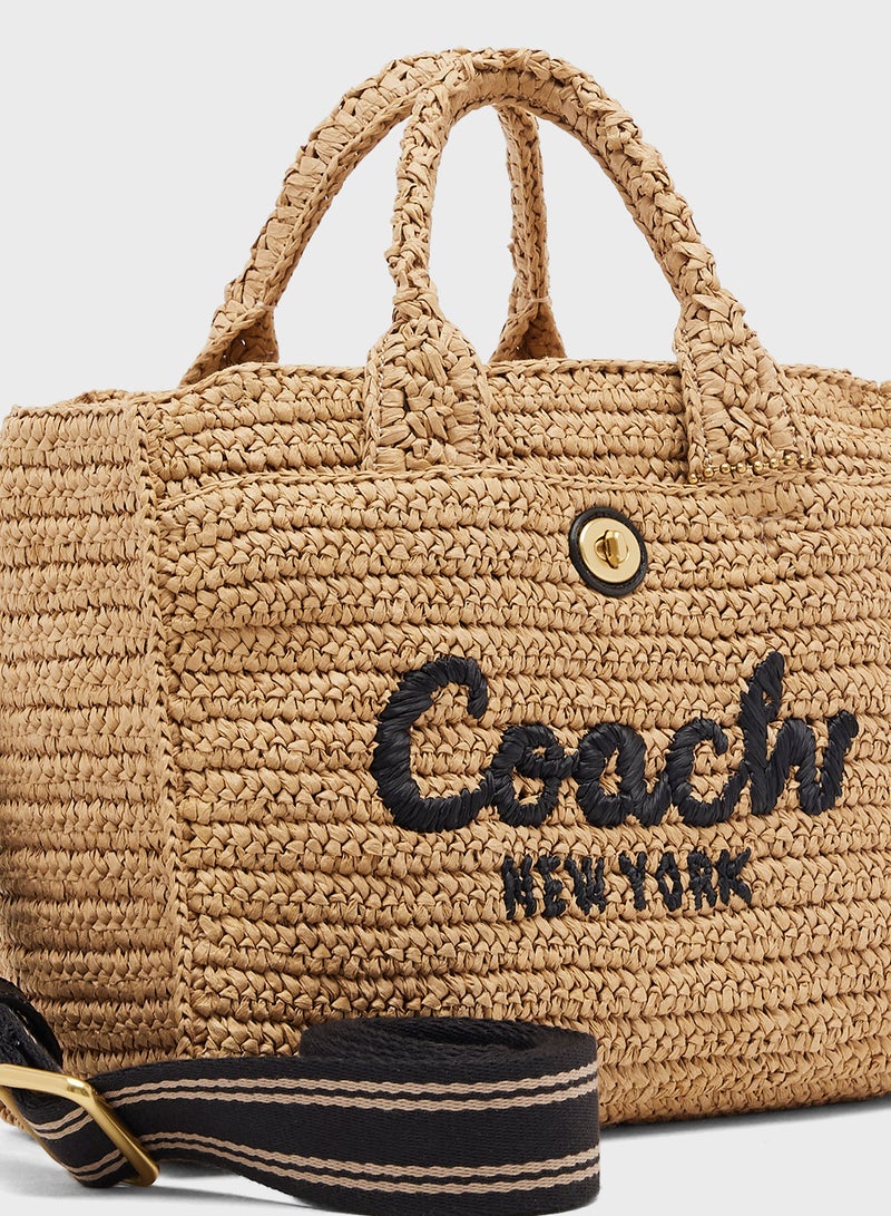 كوتش حقيبة شحن من القش مقاس  بوصة - Image 4