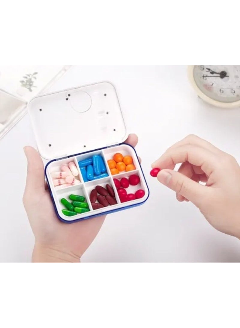 Gaman - Smart Medicine Clock Reminding Medication Storage Box with 5 Alarms, Clock and Stopwatch Feature - Image 1