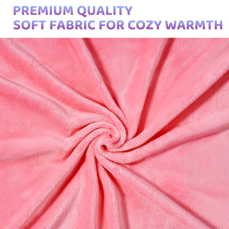 Mewaii Softness Wearable Axolotl Blanket Hoodie â€“ Expertly Designed for American Body,Full Coverage with Easy Movement,Oversized Warm and Cozy Flannel Blanket, Axolotl Gift for Women - Image 5