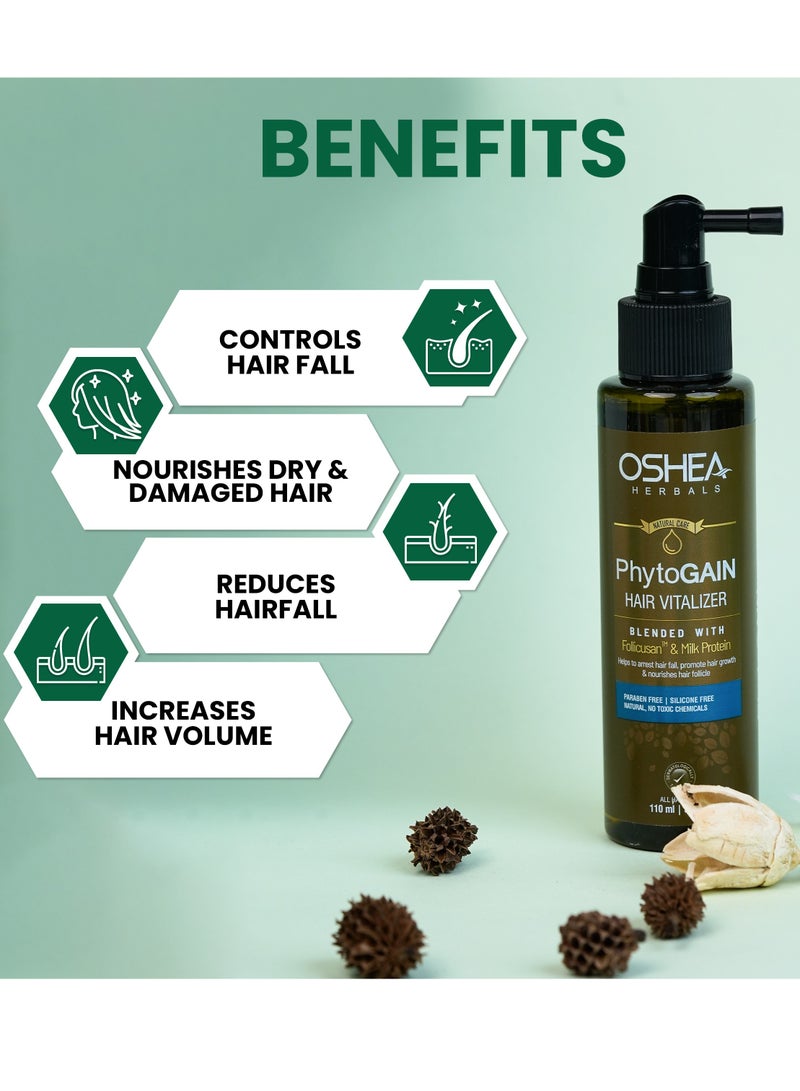 OSHEA Herbals Phytogain Hair Vitalizer 110 ml - Image 2