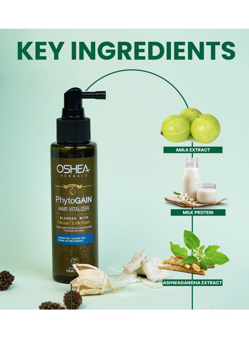OSHEA Herbals Phytogain Hair Vitalizer 110 ml - Image 3