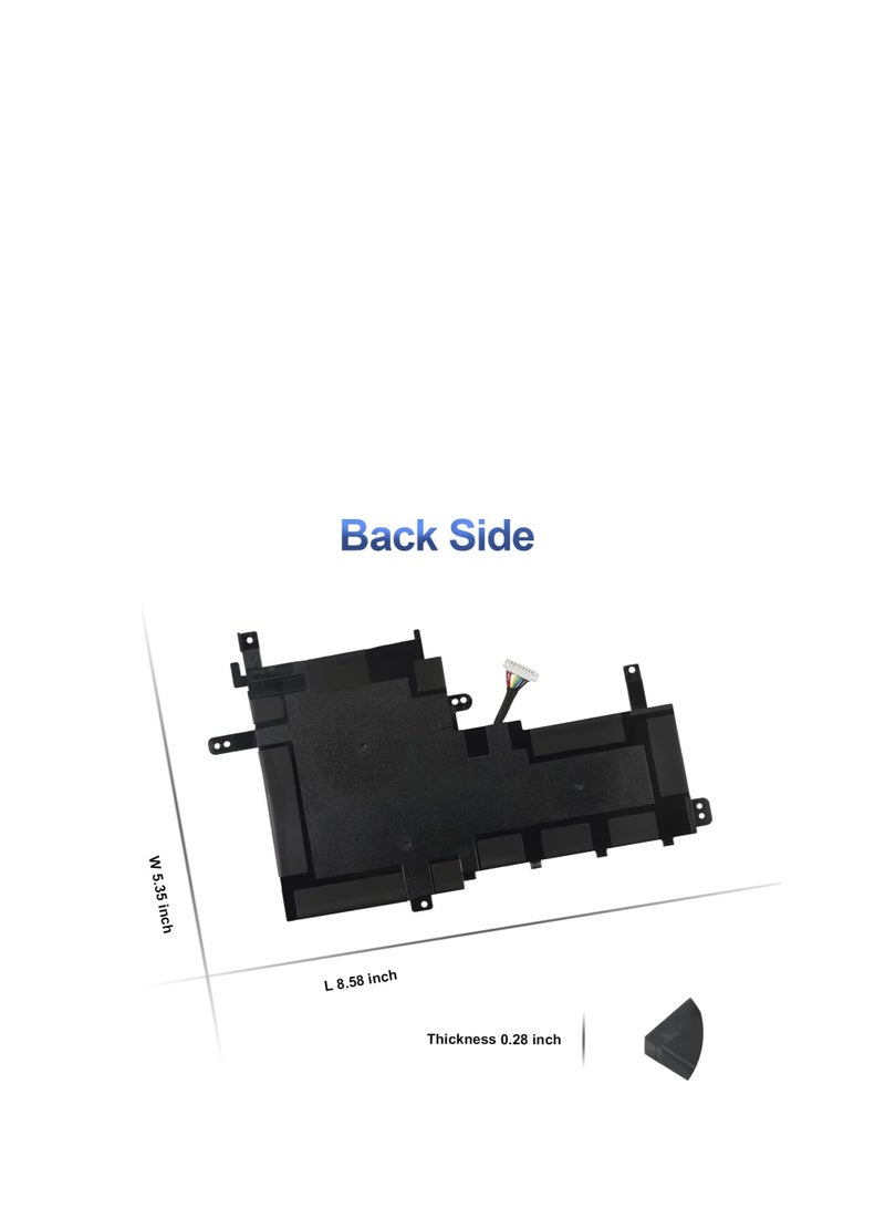 Terabyte بطارية لابتوب B31N1842 لأجهزة ASUS VivoBook S15 X513EQ X513EP X513EA X531F X531FA K531F S531F S531FA S531FL S5500F S5500FL V5050E V531F V531F V5311 FA V5311 FL سلسلة B200-03440000 - Image 4