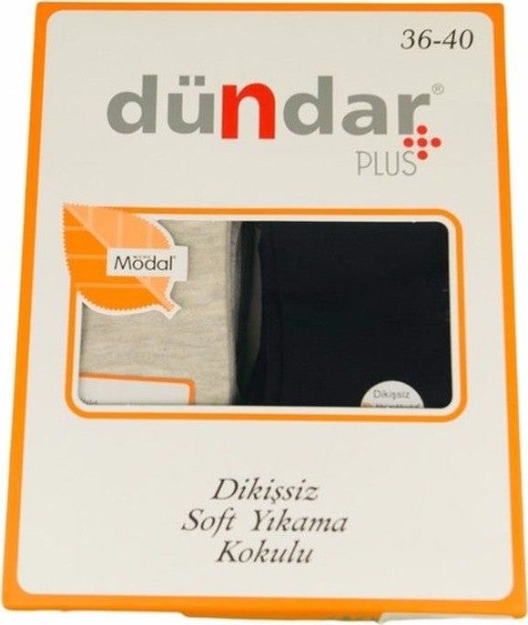 Dündar 12 Pieces Plus Modal Women's Booties Socks  - Image 3