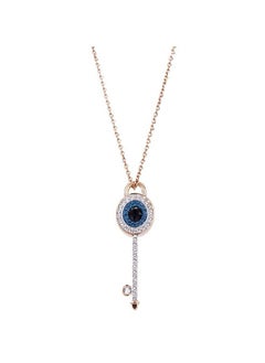 elli SWAN Cystal  Eye Key Pendant Necklace  - Image 1