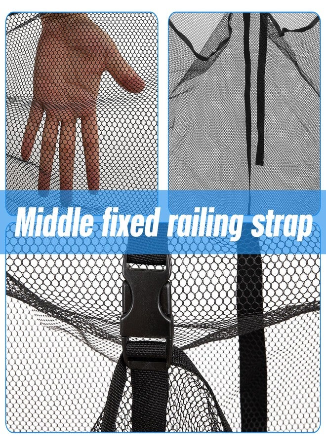 ANEETAFAN Swimming Pool Float Storage Bag, Adjustable Pool Toys Organizer Hanging Mesh Bag,Pool Toy Float Storage Organizer for Rafts,Balls,Floats,Inflatable Toys and Other Pool Accessories - Image 4