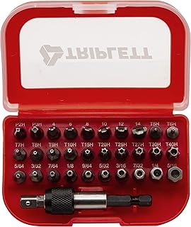 Triplett Triplett TSBK-001 Security Bit Kit 32-Piece Kit with 30 Industrial-Grade Bits for Tamper Proof Fasteners  - Image 1