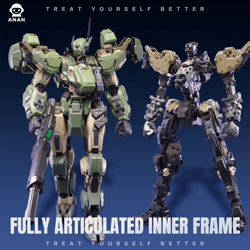 1 100 Scale Sci Fi Mecha Deluxe Ver Assembly Kit Movable Robot With Precision Skeleton Maintenance Platform And Heavy Tactical Gear Advanced Collectible Model For Adults - Image 3