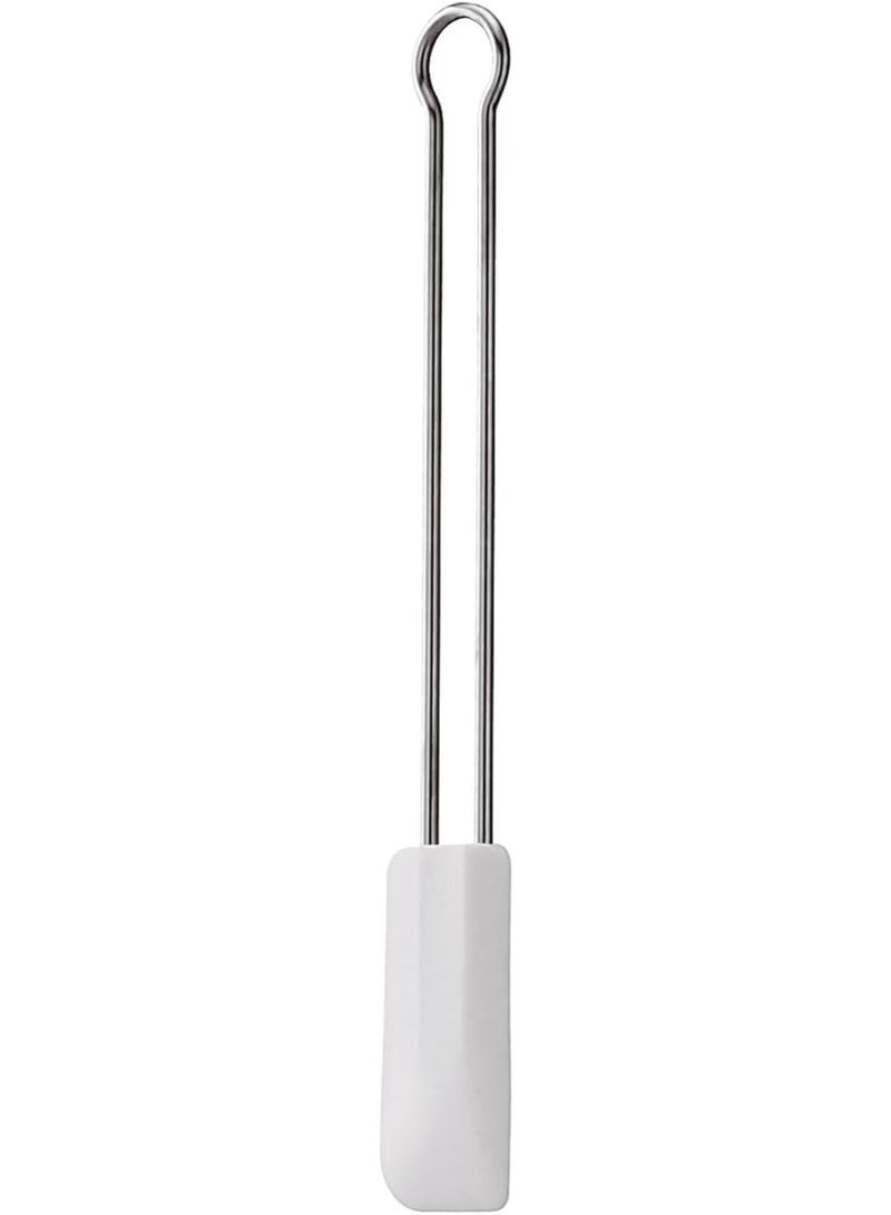 Rosle Stainless Steel & Silicone Flexible Spatula, 8-inch,White - Image 1