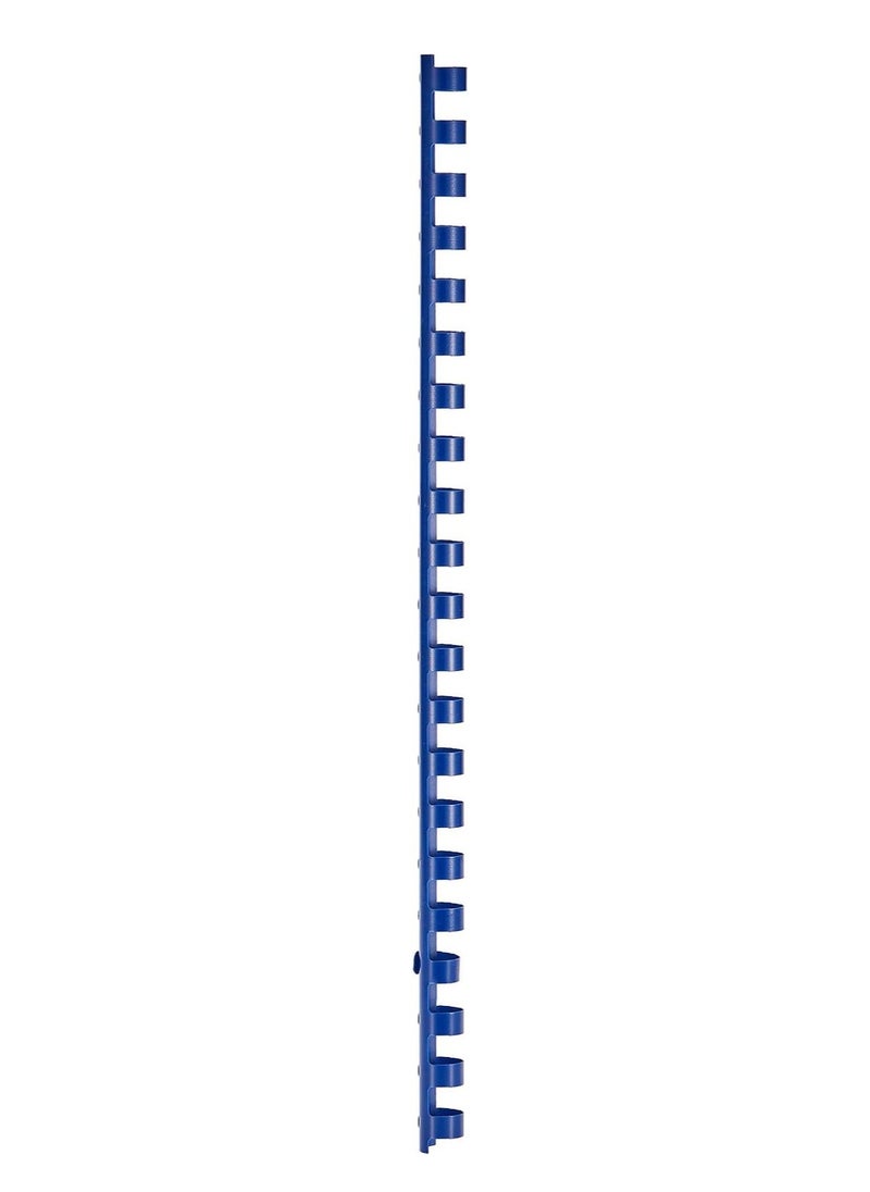 SUPER DEAL 100-Piece Plastic Binding Combs 12mm Blue  - Image 1