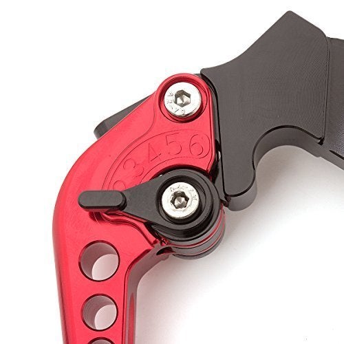 FXCNC CNC Aluminum Short Adjustable Brake Clutch Levers Compatible with BENELLI TNT125 TNT135 TNT 125 135 2016 2017 2018 2019 2020 2021 - Image 4