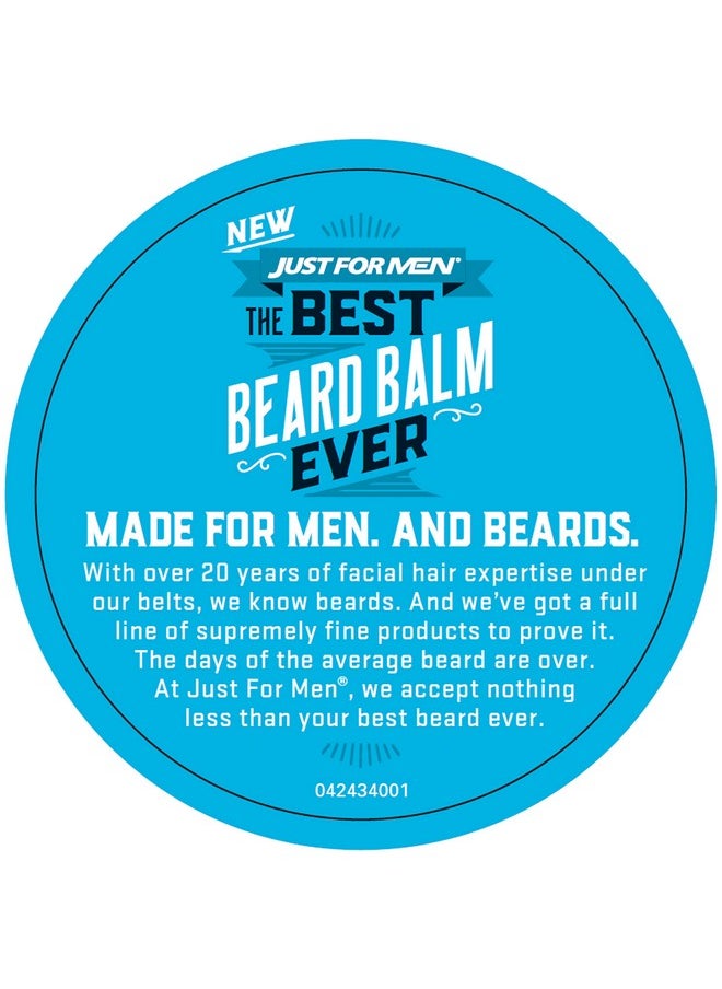 Just For Men - The Best Beard Balm Ever Stlying Balm With Oatmeal Aloe Chamomile And Jojoba Oil 2.25 Fluid Ounce - Image 1