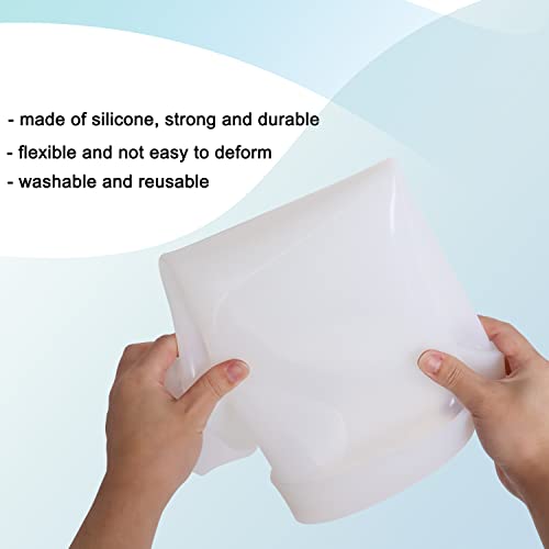 Wadoy 20 Inch Resin Table Molds, Large Round Silicone Resin Molds with 3 Pcs Hairpin Legs for Table, Epoxy Resin Topdesk Molds for Charcuterie Board, River Table, DIY Art Home Decoration - Image 5