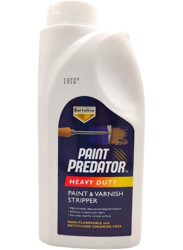 Bartoline Paint Predator Heavy Duty Paint and Varnish Stripper 1L - Professional Range - Image 1